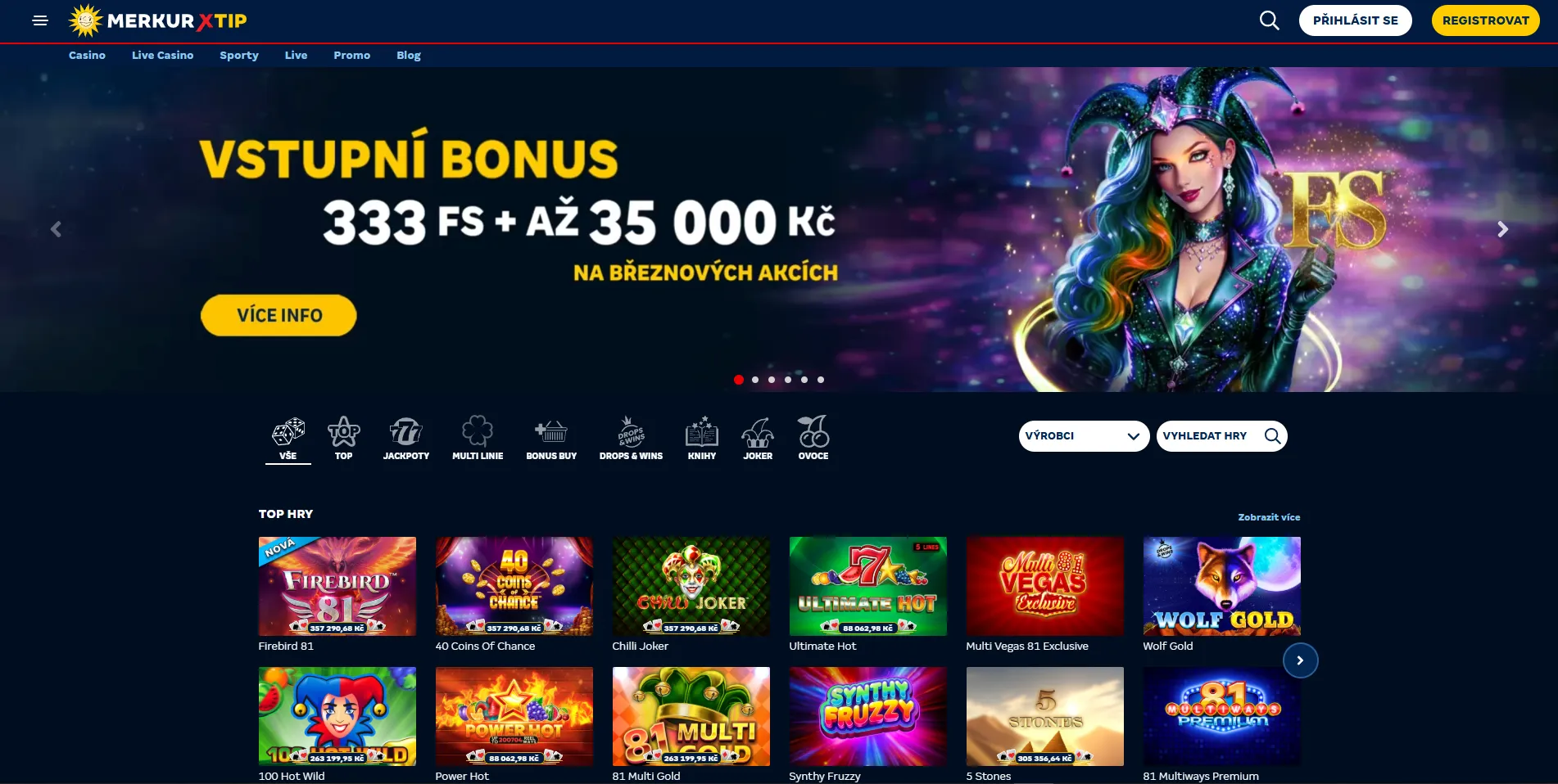 Nejlepší hrací automaty v nových casinech